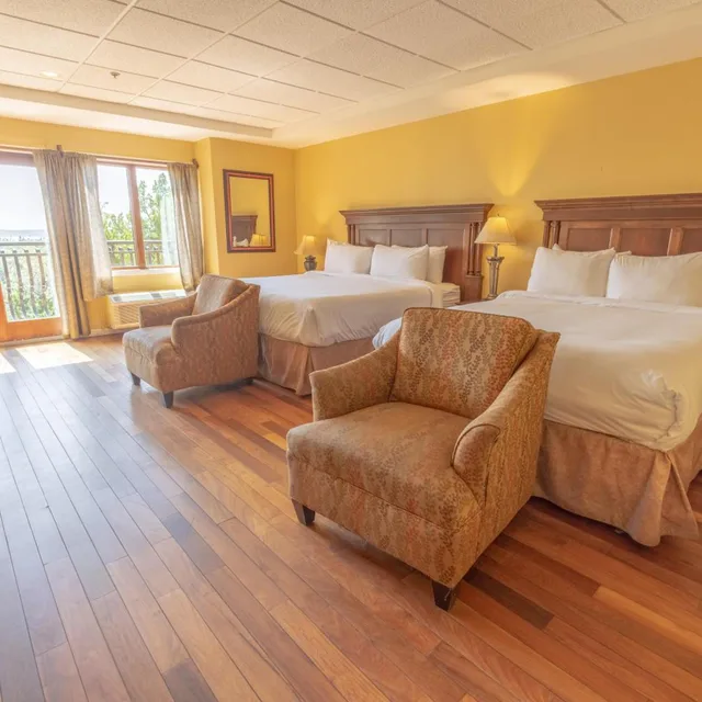 غرفة ديلوكس بسرير مزدوج بشرفة، Ocean Inn and Suites 4/7