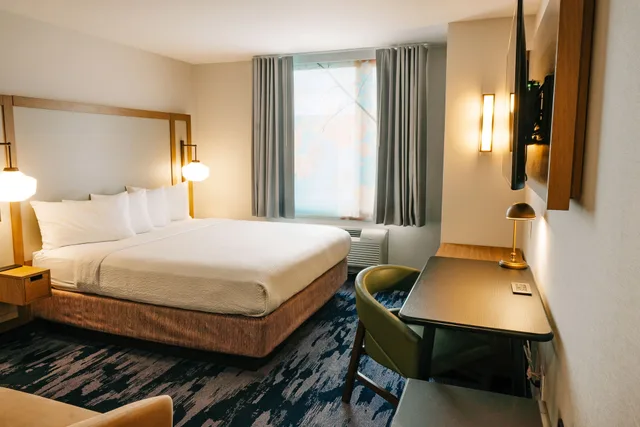 استوديو بسرير كينج، Fairfield Inn by Marriott JFK Airport 2/4