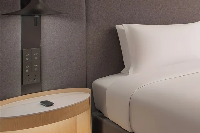 غرفة قياسية بسرير كينج لذوي الإعاقة، Holiday Inn Express Rizhao Oriental Colorful City by IHG 4/4