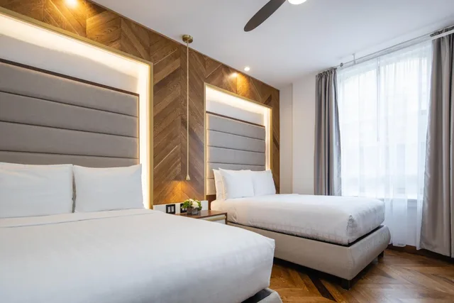 غرفة بسريرين مزدوجين لذوي الإعاقة، Hotel 32One 1/4