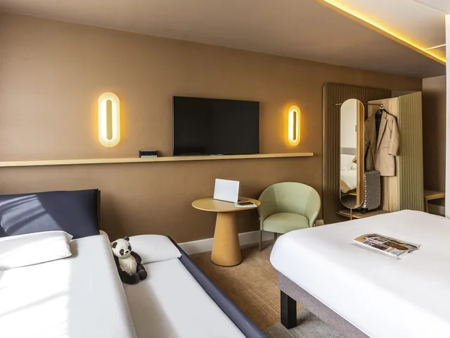 غرفة عائلية بسرير مزدوج وسريرين منفصلين، Novotel Nancy 4/7