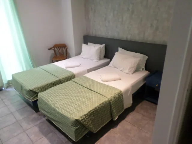 غرفة اقتصادية بسريرين منفصلين، Nafsika Hotel 1/2