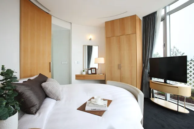 فيلا بسريرين مزدوجين، Lotte Resort Jeju Art Villas 1/7