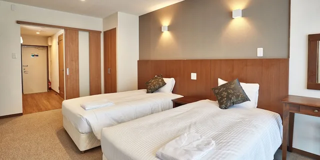 Condominium, Twin Beds، Creass Hotel Tsubogawa Marche 1/7