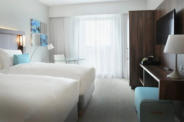 غرفة قياسية بسريرين منفصلين، Courtyard By Marriott Brussels Eu 1/3