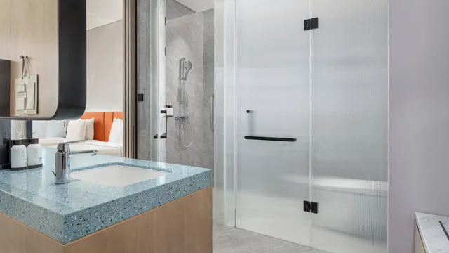 غرفة قياسية بسريرين مزدوجين في طابق مرتفع، EVEN Hotel Yinchuan Yuehai by IHG 4/5