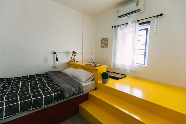 غرفة أساسية مفردة بسرير كوين، Aekkeko Hostel 1/1
