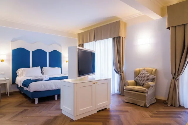 غرفة سوبيريور ديلوكس بسرير كوين وسرير فردي، Hotel Villa Ottone 2/4