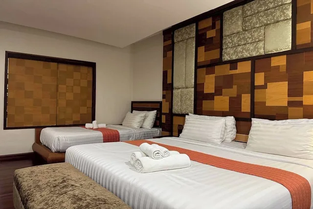 جناح جونيور ثلاثي بسرير كينج وسرير فردي، Taman Spa Resort 9/10