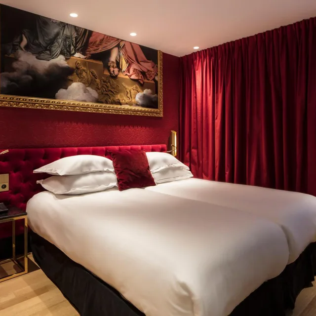 غرفة كلاسيكية بسرير فردي، Hotel Eiffel Petit Louvre 2/6