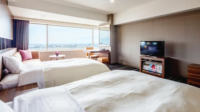 Standard, Twin Beds, Mountain View, Night View، Kofu Kinenbi Hotel 1/1