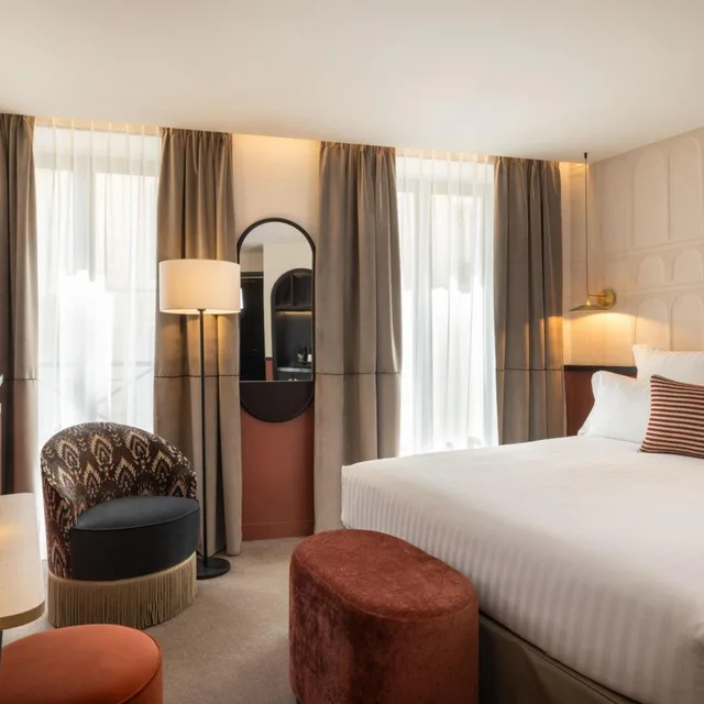 غرفة عائلية، Hotel Grand Coeur Latin 2/3