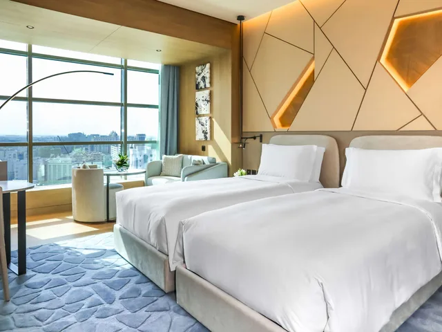 غرفة بريميوم بسريرين منفصلين، La Cigale Hotel 2/5