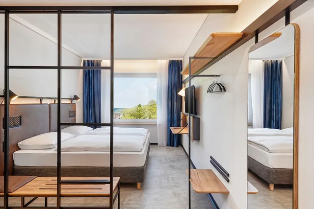 غرفة كومفورت بسريرين منفصلين، H2 Hotel Dusseldorf City 2/4