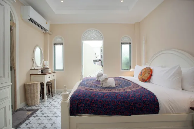 جناح غراند بسرير كينج، Pran At Kumuang Boutique House 1/9