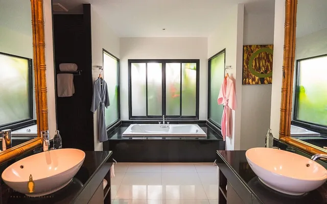 فيلا فاخرة بسرير كينج وسريرين فرديين بـ3 غرف نوم بمسبح خاص، The Bell Pool Villa Resort 6/6