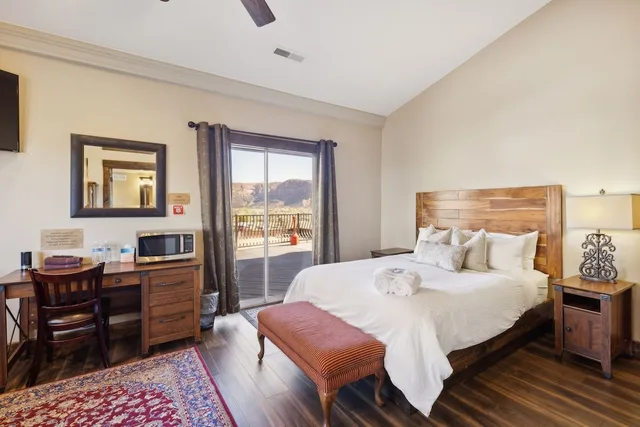 جناح بسرير كوين بغرفة نوم واحدة، Zion Cliff Lodge 1/5