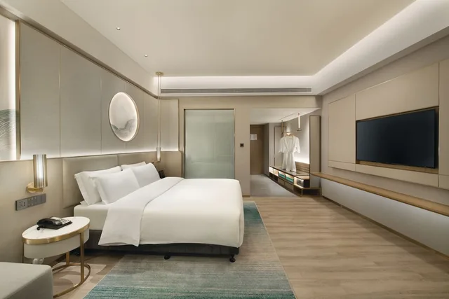 غرفة ديلوكس تنفيذية بسرير كينج، Grand Skylight Garden Hotel Shenzhen 3/4