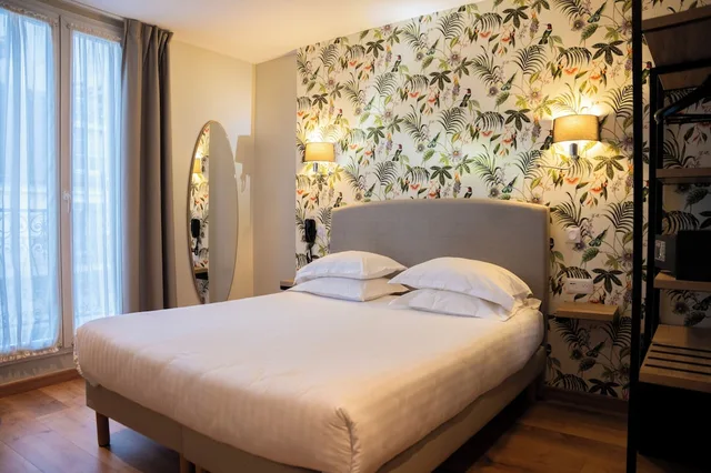 غرفة قياسية بسرير مزدوج، Hôtel Verlain 5/10
