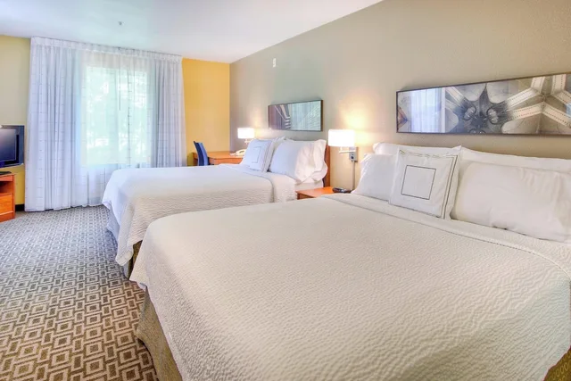جناح بسريرين مزدوجين بغرفتي نوم، Towneplace Suites Raleigh Cary Weston Parkway 10/10