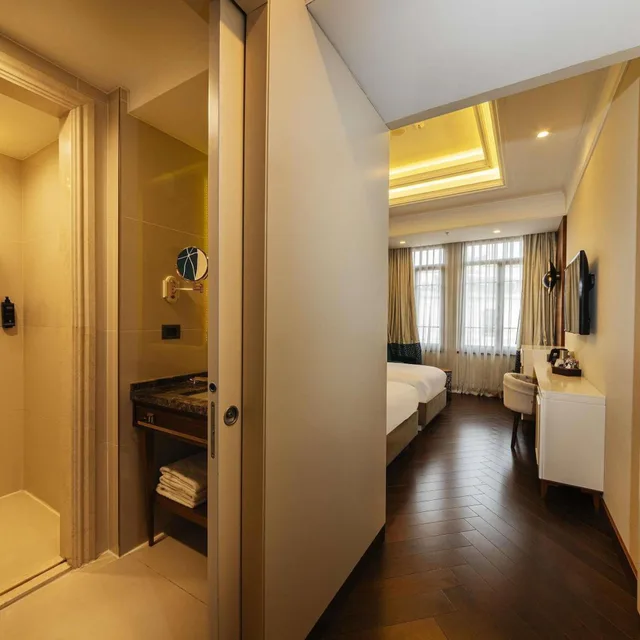 غرفة ديلوكس بسرير فردي مع أريكة، Mercure Istanbul Sirkeci 6/7