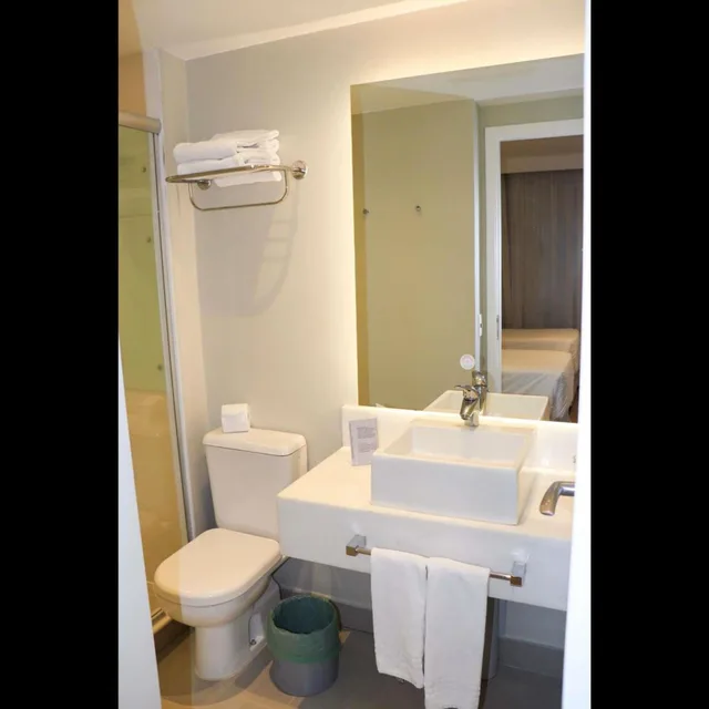 غرفة ديلوكس بسريرين منفصلين بإطلالة على المدينة، Mercure Sao Paulo Vila Olimpia 6/8
