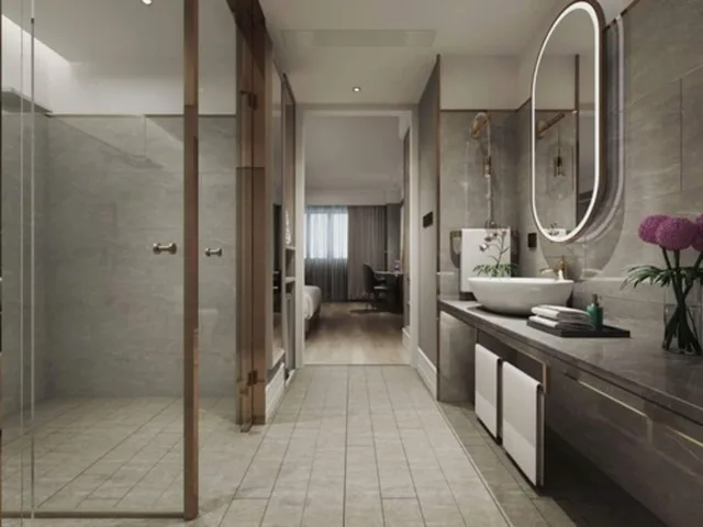 غرفة بريفيليج بسرير كينج، Mercure Suzhou Jinji Lake 8/9