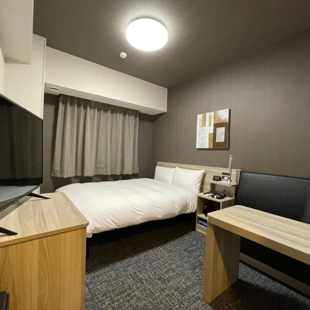 غرفة بسرير نصف مزدوج للمدخنين، Hotel Route Inn Mitsuke Nakanoshima Mitsuke Inter 1/4