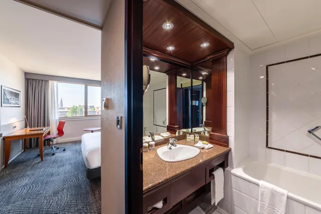 غرفة متصلة ديلوكس بسرير كينج وسرير فردي، Hilton Strasbourg Hotel 5/5
