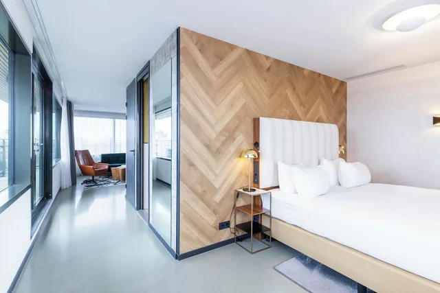 جناح بسرير كينج، Fletcher Boutique Hotel Slaak-Rotterdam 1/3