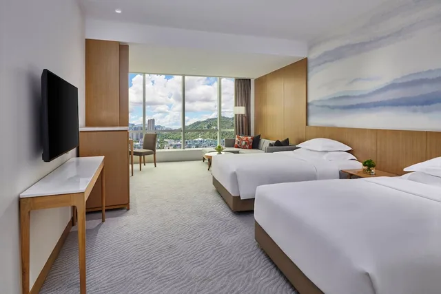 غرفة قياسية بسرير كينج مع دخول الصالة، Crowne Plaza Zhuhai City Center 7/10