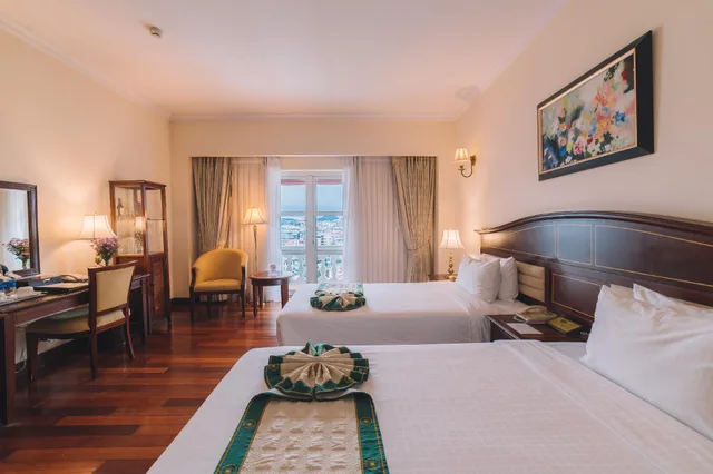 غرفة ديلوكس بسريرين منفصلين بشرفة، Saigon Dalat 1/1