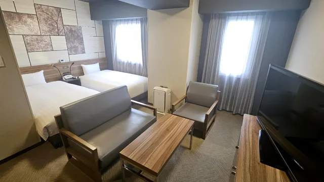غرفة ديلوكس بسريرين منفصلين، Hotel Route Inn Konosu 1/1