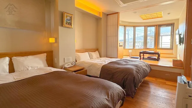 Special, Deluxe, 2 Double Beds, Mountain View, Terrace, Corner، The Noborisaka Hotel 1/1