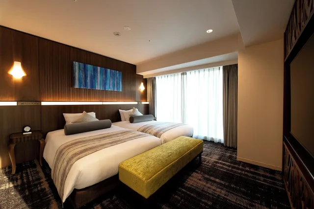 جناح بسريرين منفصلين، Hotel Grand Bach Sendai 1/4