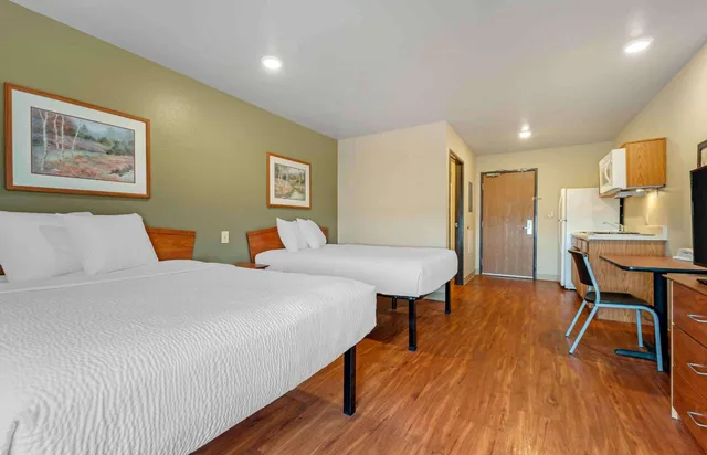 Room, 2 Double Beds, Extended Stay America Select Suites - Indianapolis - Greenwood 1/7