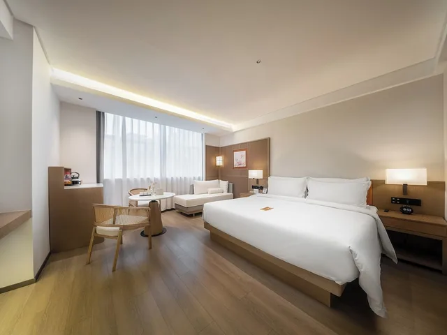 غرفة تنفيذية مفردة بسرير كوين، SSAW Hotel Shenzhen Qianhai Nantou Ancient Town 2/8
