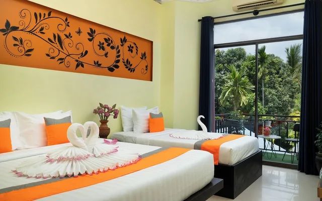 Deluxe, Family, 1 King and 1 Single Beds, Balcony, Central Indochine D Angkor Hotel 8/10