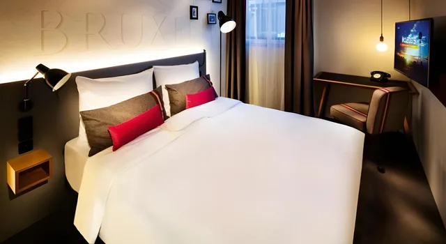غرفة قياسية بسرير مزدوج أو سريرين منفصلين، Pentahotel Brussels Airport 1/1