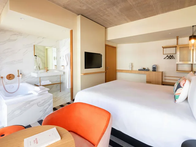 غرفة قياسية بسرير مزدوج، Mercure Luxembourg Off Kirchberg 3/8