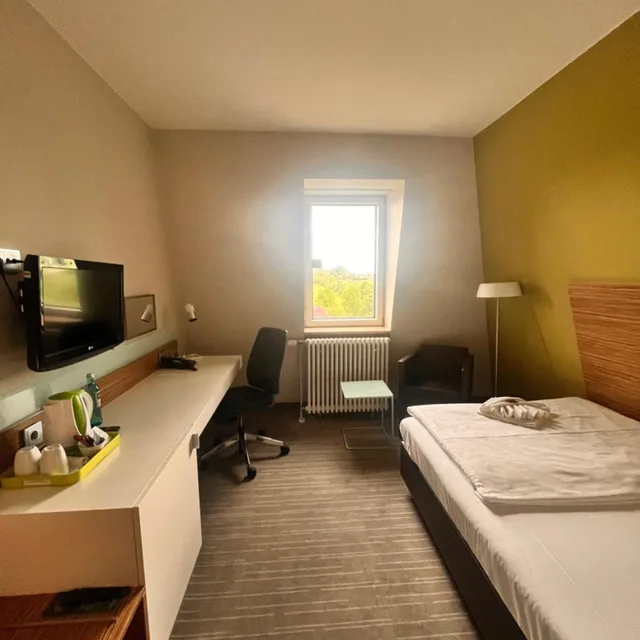 غرفة ديلوكس مفردة، Holiday Inn Leipzig Gunthersdorf 1/3