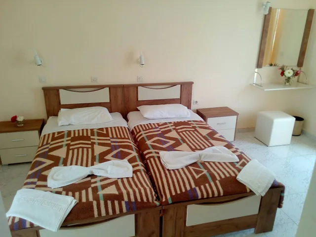 Semi Room, Basic, Basement, Twin Beds, Leonidas Hotel & Studios 2/3