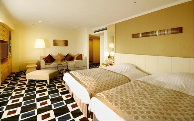 غرفة ديلوكس ركنية بسريرين منفصلين، Jr Hotel Clement Tokushima 1/1