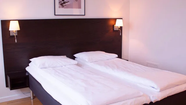 غرفة قياسية بسريرين منفصلين، Hotell Montebello 1/4