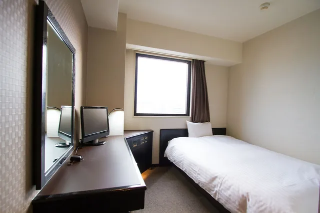 غرفة مفردة بسرير فردي، Green Rich Hotel Oita Miyako-Machi 2/3