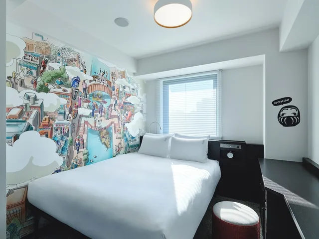 غرفة قياسية بسرير كوين، Garner Osaka Honmachi Station, an IHG Hotel 2/7