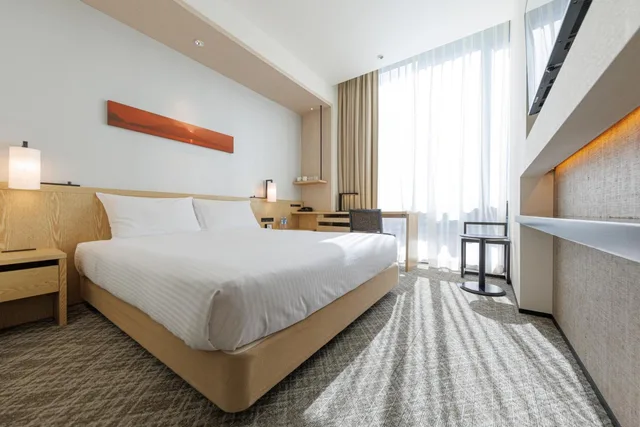 غرفة قياسية بسرير كوين، JR Kyushu Hotel Blossom Shinjuku 4/10