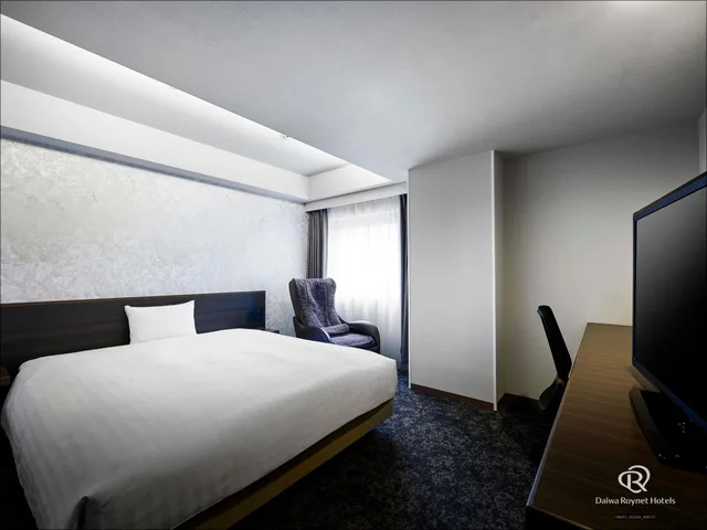 غرفة ديلوكس بسرير مزدوج، Daiwa Roynet Hotel Morioka 3/5