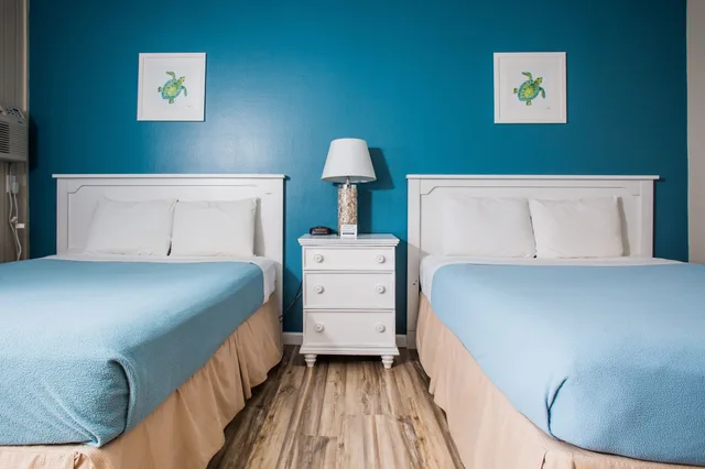 استوديو بسريرين كوين يُسمح فيها بالحيوانات الأليفة، Ocean Villa Inn 4/6
