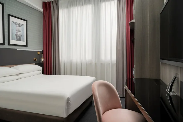 غرفة أساسية بسرير مزدوج، iQ Hotel Firenze 2/4